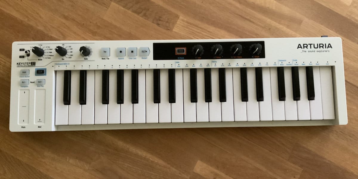 Heute mal wieder das Kleine: Arturia Keystep 37